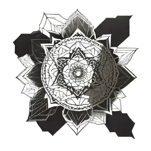 Chakra Hindu Mythology tattoo design idea