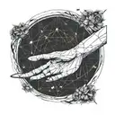 creation of adam tattoo design idea