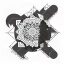 Chakra Hindu Mythology tattoo design idea