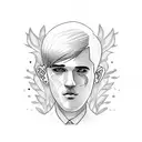 lil peep tattoo design idea