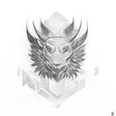 God First tattoo design idea