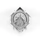 God First tattoo design idea