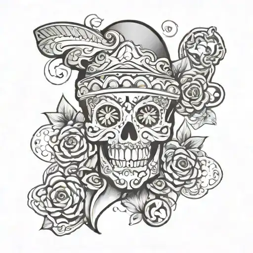 mexico culture tattoo design idea