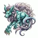 suicune tattoo design idea