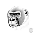 pipefitter gorilla tattoo design idea