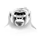 pipefitter gorilla tattoo design idea