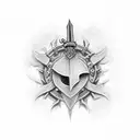 Sword tattoo design idea