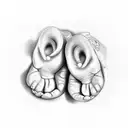 baby footprint with the name Adele on top of it tattoo design idea
