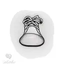 baby footprint with the name Adele on top of it tattoo design idea