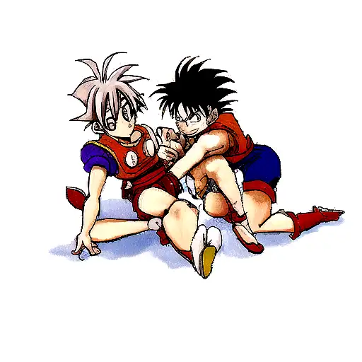 goku sakuragi seiya arale lufy saitama  tattoo design idea