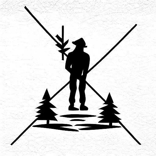 lumberjack tattoo design idea