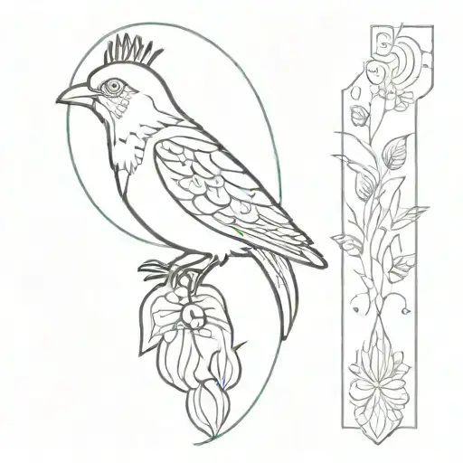 name Maria Aparecida tattoo design idea