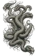 hydra tattoo design idea