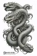 hydra tattoo design idea