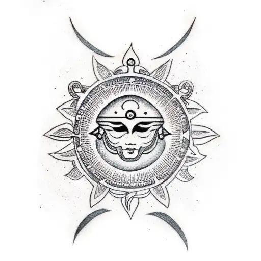 Sudarshan chakra tattoo | Chakra tattoo, Hand tattoos for guys, Tattoos for  women half sleeve