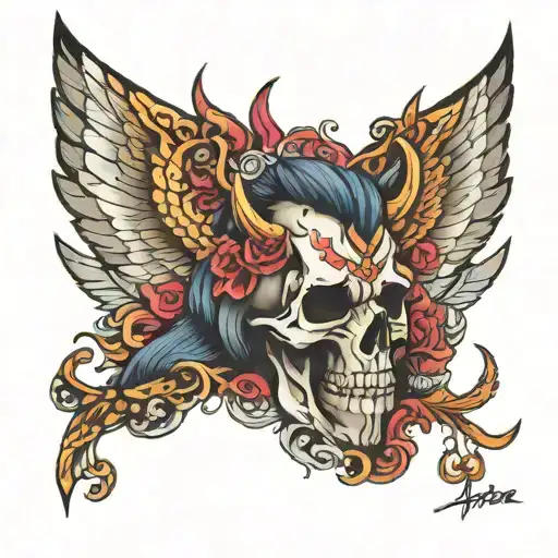 Axis tattoo design idea