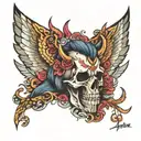 Axis tattoo design idea