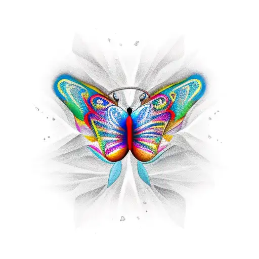 Mariposa  tattoo design idea