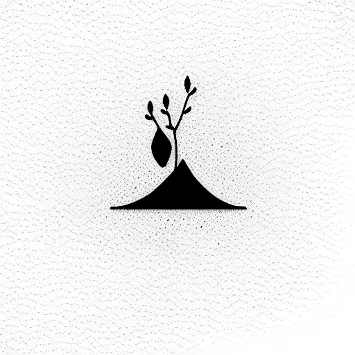 Growth tattoo design idea
