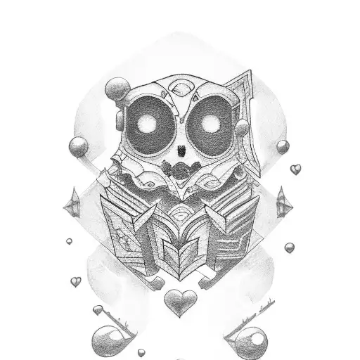 a small tattoo for me : i love history, gaming and reading fanfictions, i am also creative and i am female. tattoo design idea