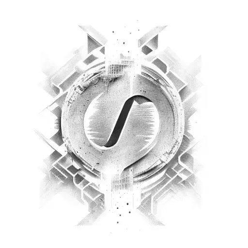 Lettering 'One Chance One Opportunity' tattoo design idea