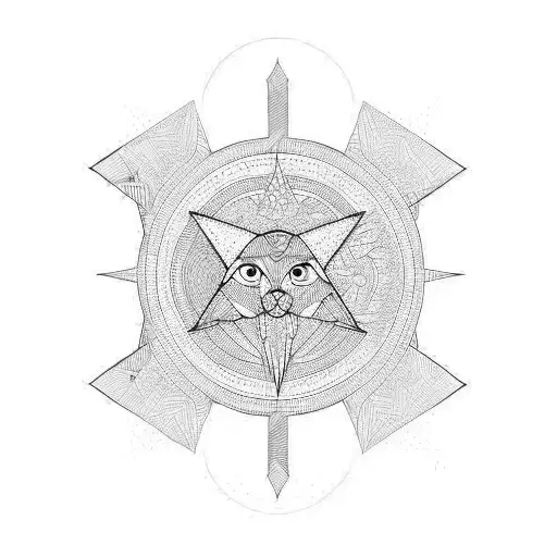 sunrise tattoo design idea