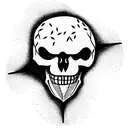 steelhead skeleton  tattoo design idea