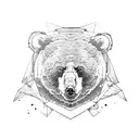 Radiohead's bear tattoo design idea