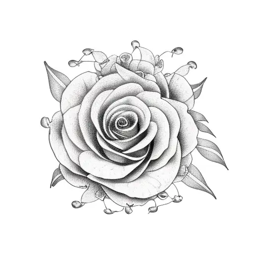 cordoba native flowes tattoo design idea