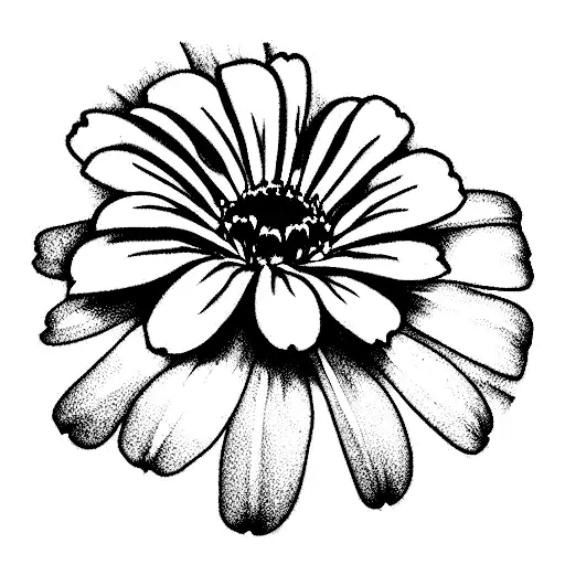 zinnia peine de mono sacha huasca, vara de san josé tattoo design idea