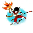 suryaputra karna tattoo design idea