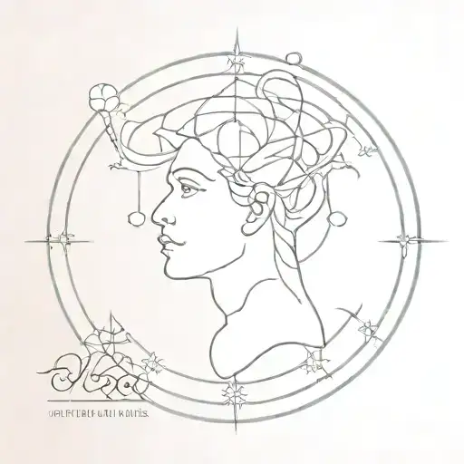 tattoo based on the book "Blessing of the Celestials" tattoo design idea