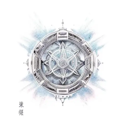  S E Z A R sea sky love tattoo design idea