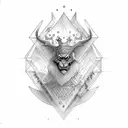 king spelled out tattoo design idea