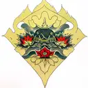 Maple Leaf tattoo design idea