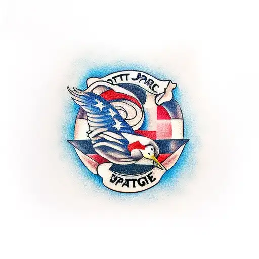 pato tattoo design idea