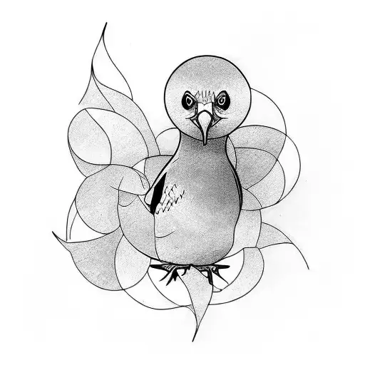 pato tattoo design idea
