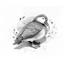pato tattoo design idea