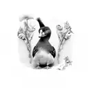 pato tattoo design idea