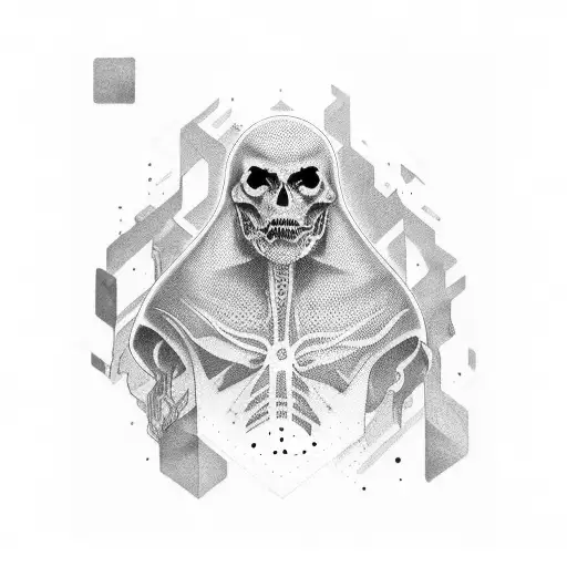 "there is no greater danger than to live in fear" tattoo design idea