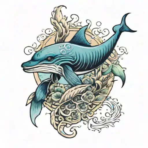 ocean California Bay Area  tattoo design idea