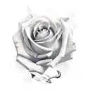 roses, music notes, butterfly, anchor, compas  tattoo design idea