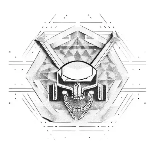 'clever' word in techno and acid way tattoo design idea