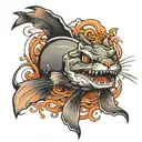 catfish tattoo design tattoo design idea