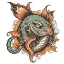 catfish tattoo design tattoo design idea