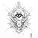 evangelion tattoo design idea