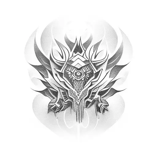 neotribal tattoo design idea