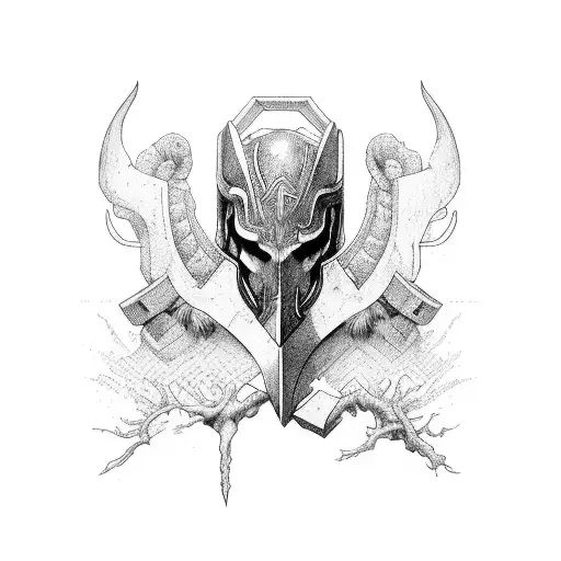 Storyline canvas of the ragnarok tattoo design idea