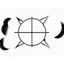 gemini tattoo design idea