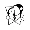 gemini tattoo design idea